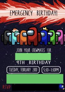 Among Us Birthday Party with FREE PRINTABLES! — Inspired2Party